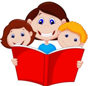 Čtení a promítání pohádky dětem