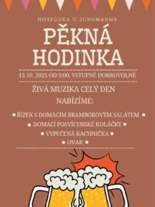 plakát na akci Pěkná hodinka