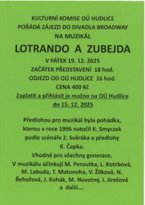 plakát na muzikál