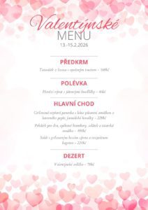 plakát na akci Valentýn