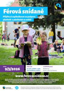 plakát na akci Férová snídaně