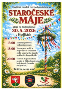 plakát na akci Staročeské máje