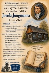 plakát na akci Jungmannovy oslavy