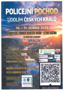 Pozvánka na pochod SK Policie Beroun