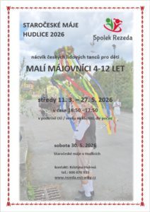 plakát nábor na máje-děti